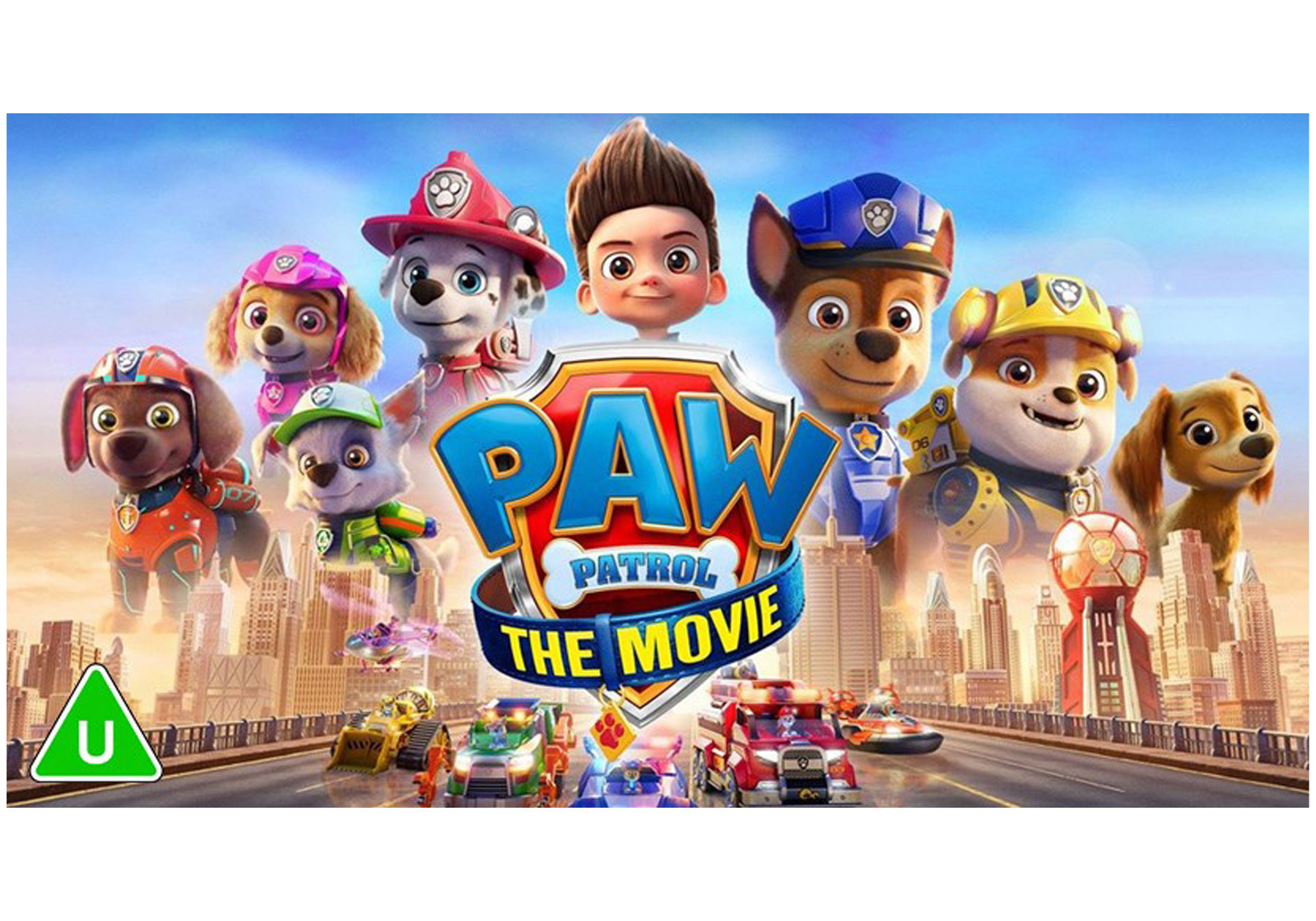 Win 4 tickets to see ‘The PAW Patrol Movie’